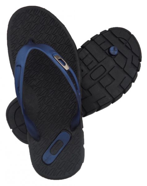 Chinelo Oakley Preto e Azu