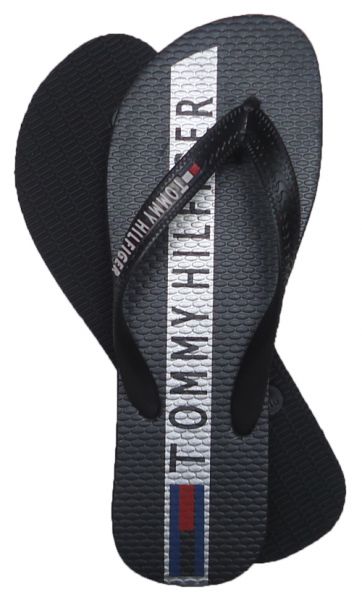 Chinelo Tommy Hilfiger Preto